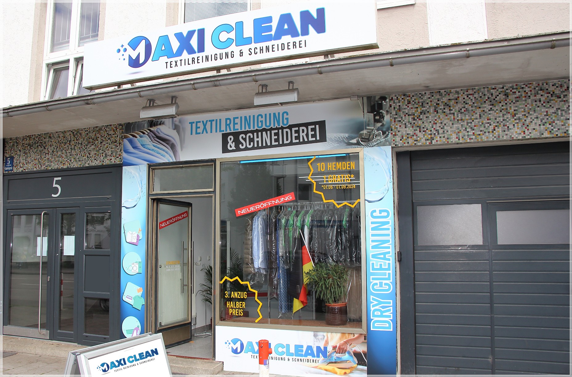 Reinigung: Kleider, Wäsche in Moosach München